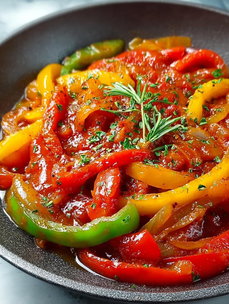 Savory Peperonata: 5 Reasons This Italian Dish Delights - Peperonata - main visual representation