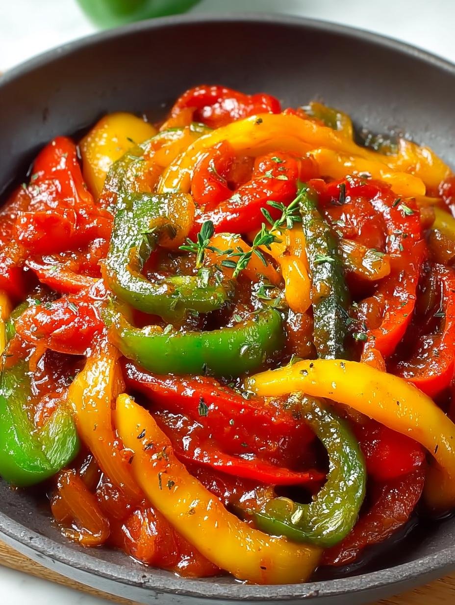 Savory Peperonata: 5 Reasons This Italian Dish Delights - Peperonata - additional detail