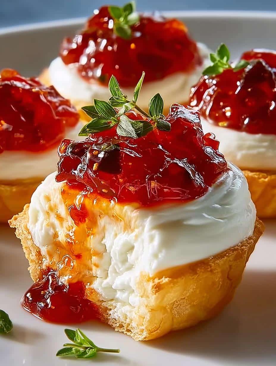 Pepper Jelly Cream Cheese Bites: 12 Effortless Delights - Pepper Jelly Cream Cheese - main visual representation