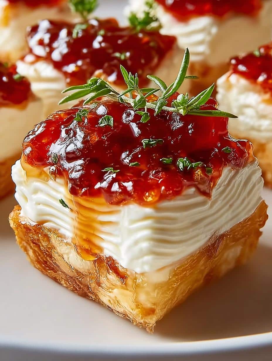 Pepper Jelly Cream Cheese Bites: 12 Effortless Delights - Pepper Jelly Cream Cheese - additional detail