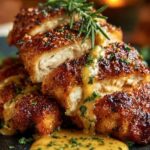 Pretzel Chicken with Mustard