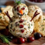 Snowman Cheeseball