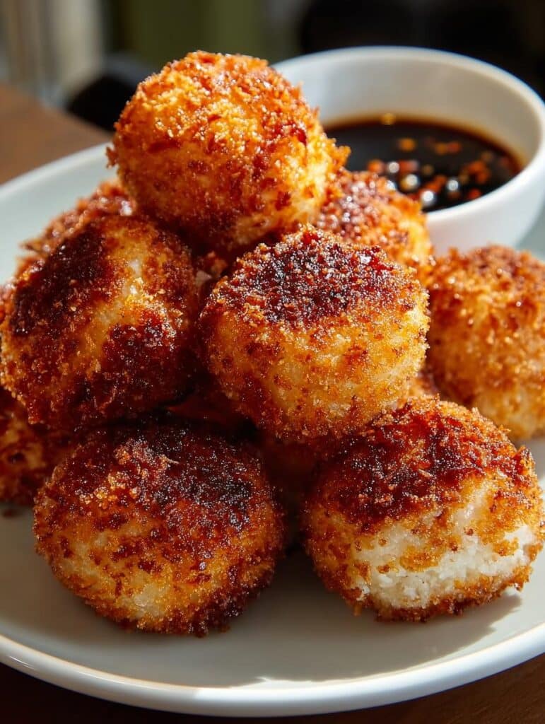 Spicy Rice Balls with