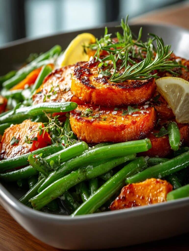 Sweet Potato Green Bean