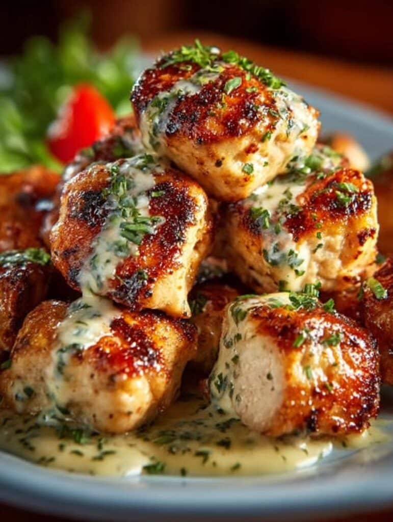 Tender Grilled Chicken Bites