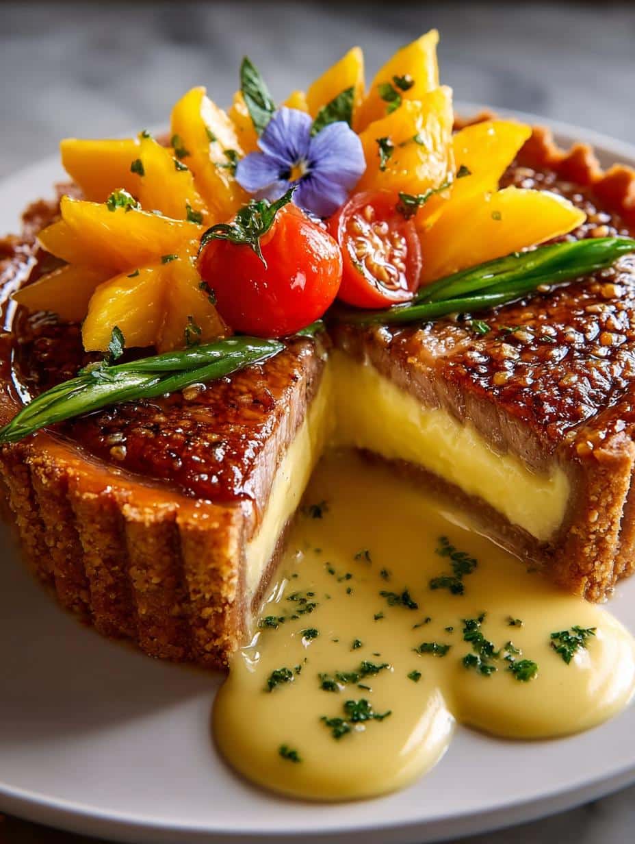 Tropical Delight You Can Make: No-Bake Mango Tart - Tropical Delight You Can - main visual representation