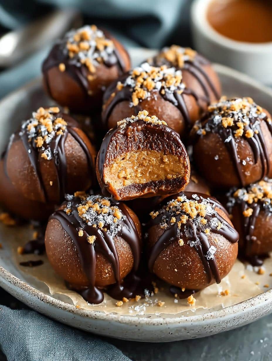 Vegan Chickpea Gingerbread Buckeyes for Guilt-Free Joy 2 Vegan Chickpea Gingerbread Buckeyes for Guilt-Free Joy - Vegan Chickpea Gingerbread Buckeyes - main visual representation