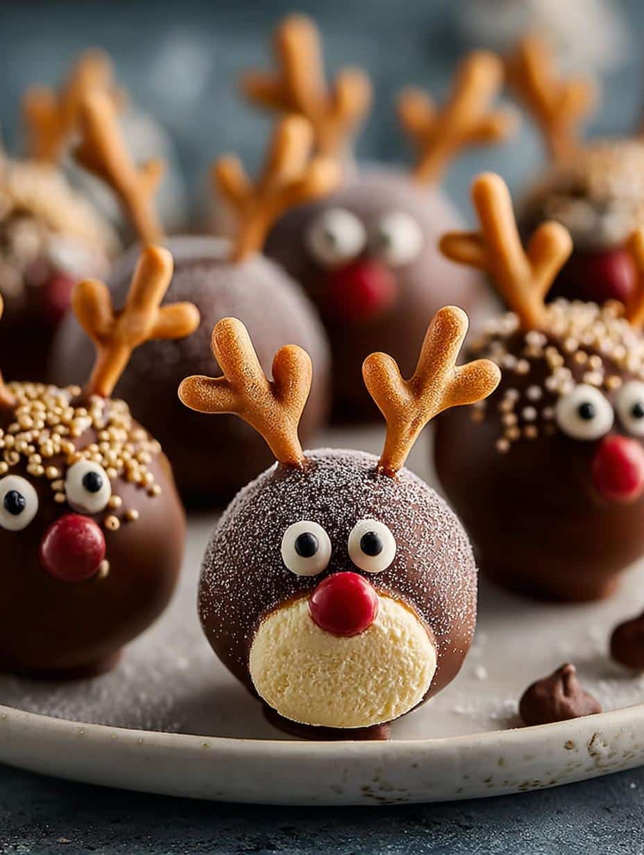 Vegan Reindeer Cake Pops: 12 Festive Delights 1 Vegan Reindeer Cake Pops