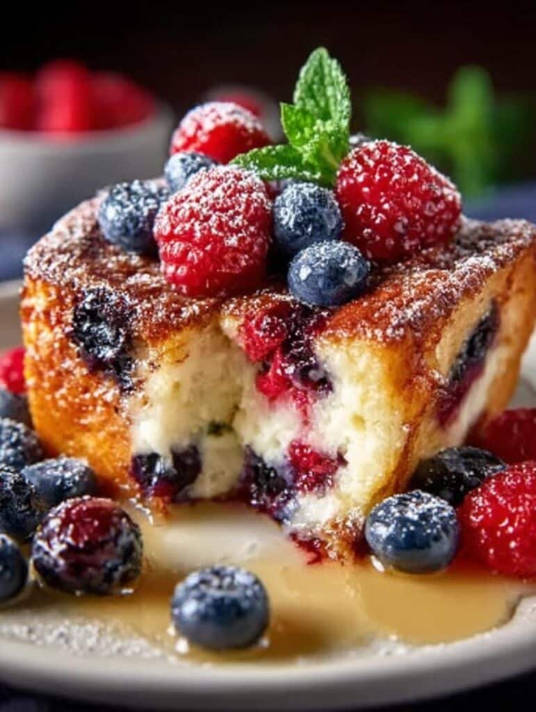 Very Berry Bread Pudding