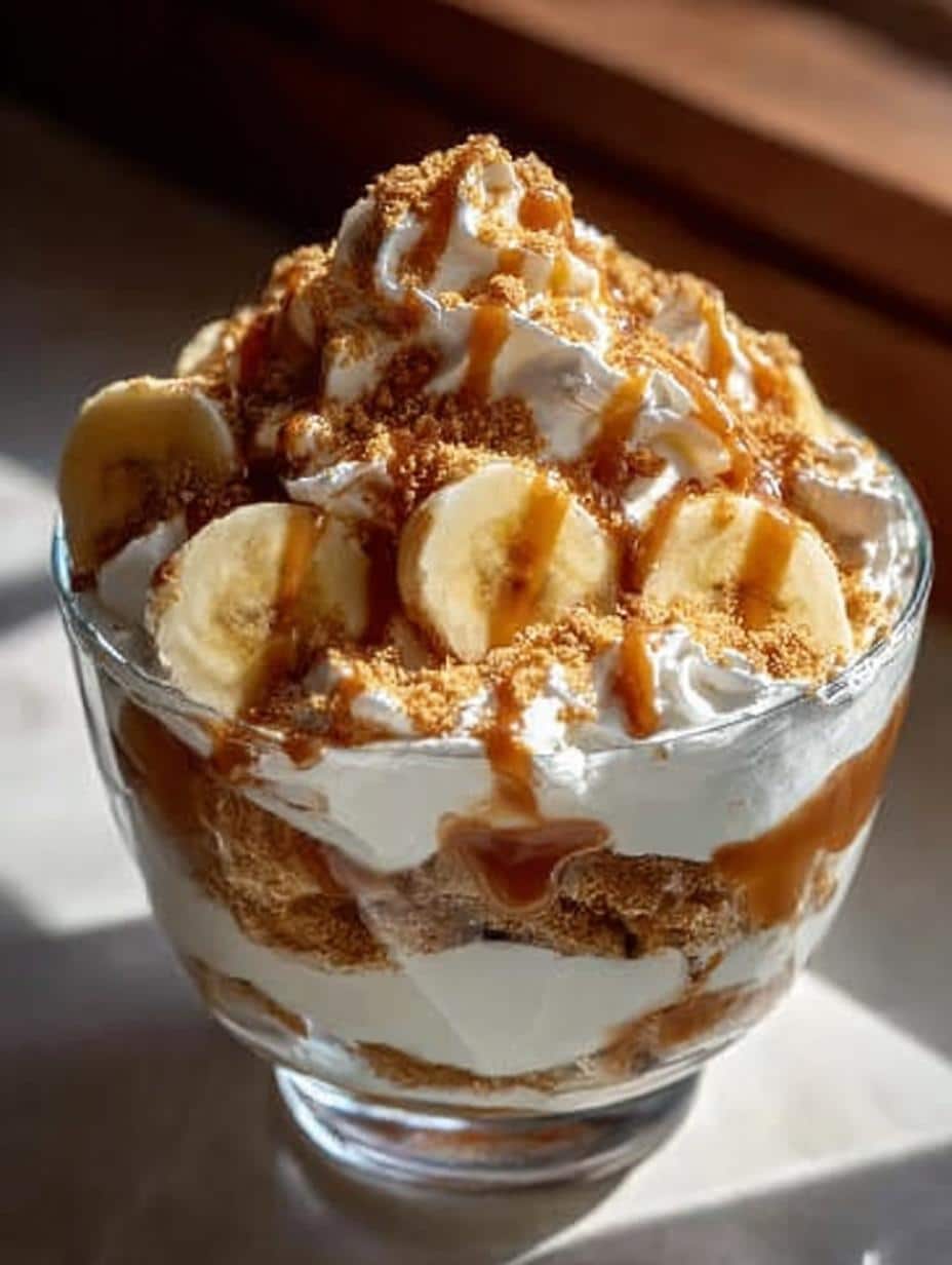 Biscoff Banana Pudding with Caramel: A Decadent Delight - Biscoff Banana Pudding with - main visual representation
