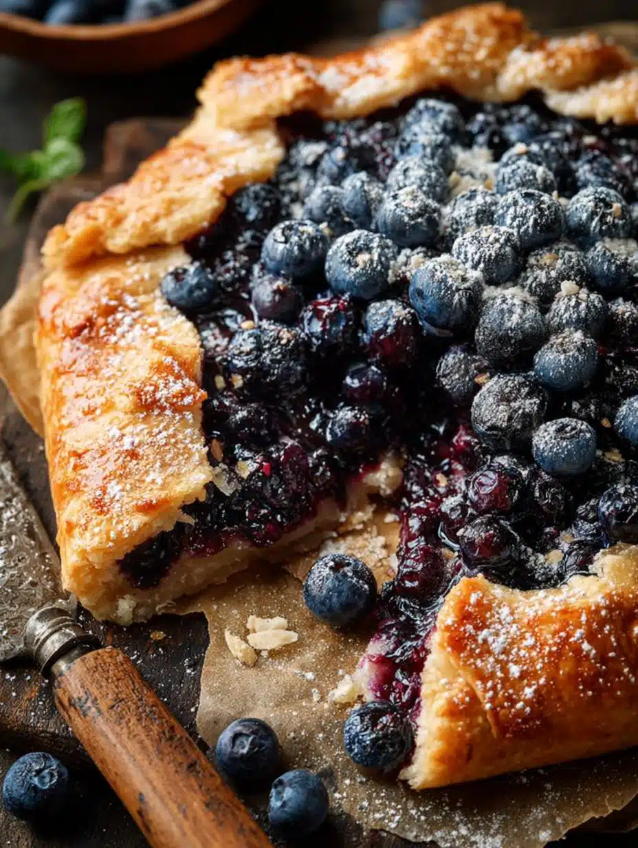 Blueberry Galette: 7 Simple Steps to a Perfect Dessert - Blueberry Galette - main visual representation