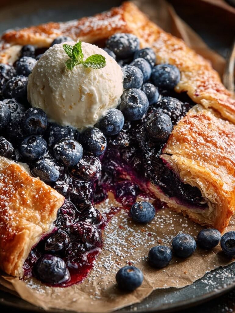 Blueberry Galette