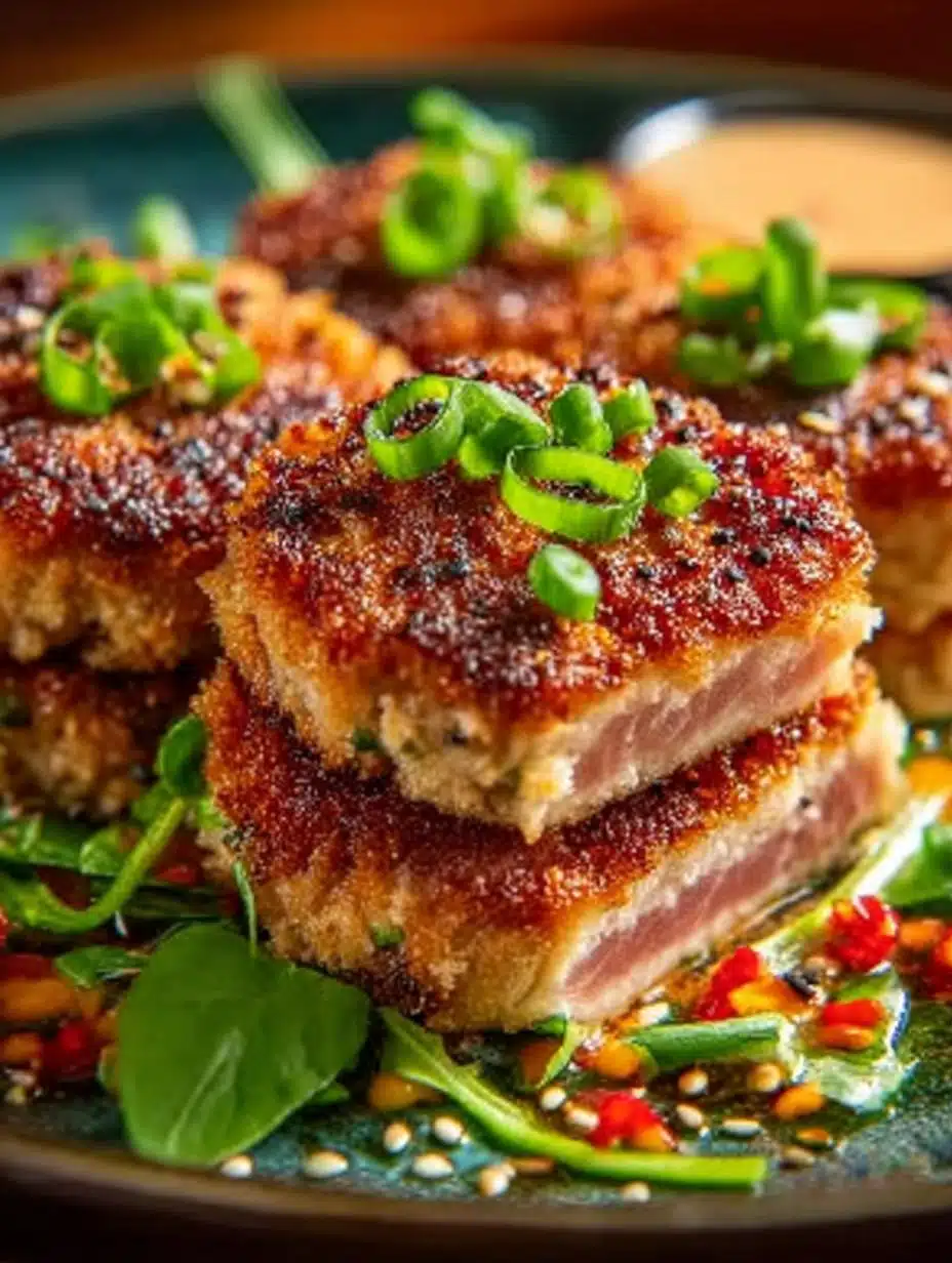 Bold Asian Style Tuna Cakes: A Flavorful Delight - Bold Asian Style Tuna - main visual representation