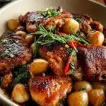 Braised Chestnut Chicken