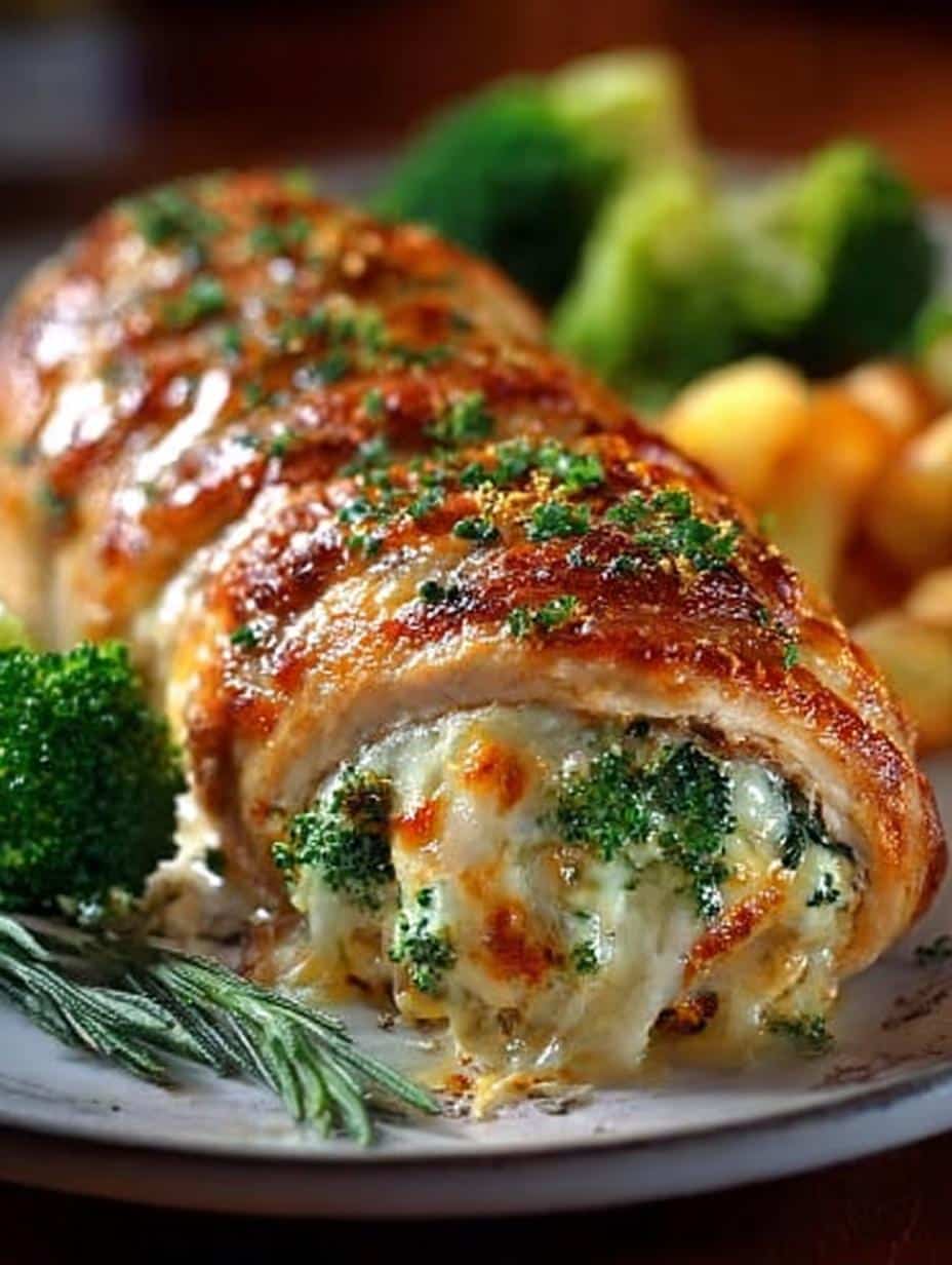 Broccoli Cheddar Chicken Rollups: 5 Savory Variations - Broccoli Cheddar Chicken Rollups - main visual representation