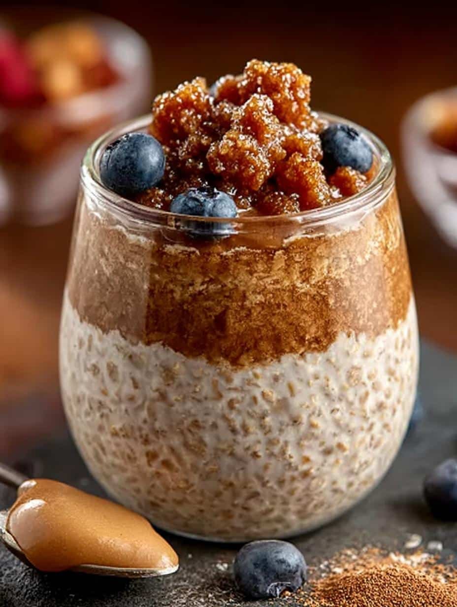 Delicious Brown Sugar Overnight Oats for Busy Mornings - Brown Sugar Overnight Oats - main visual representation