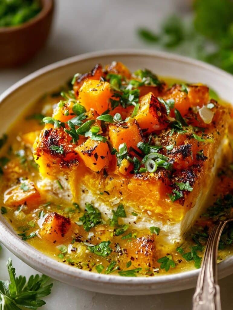 Butternut Squash Green Chili