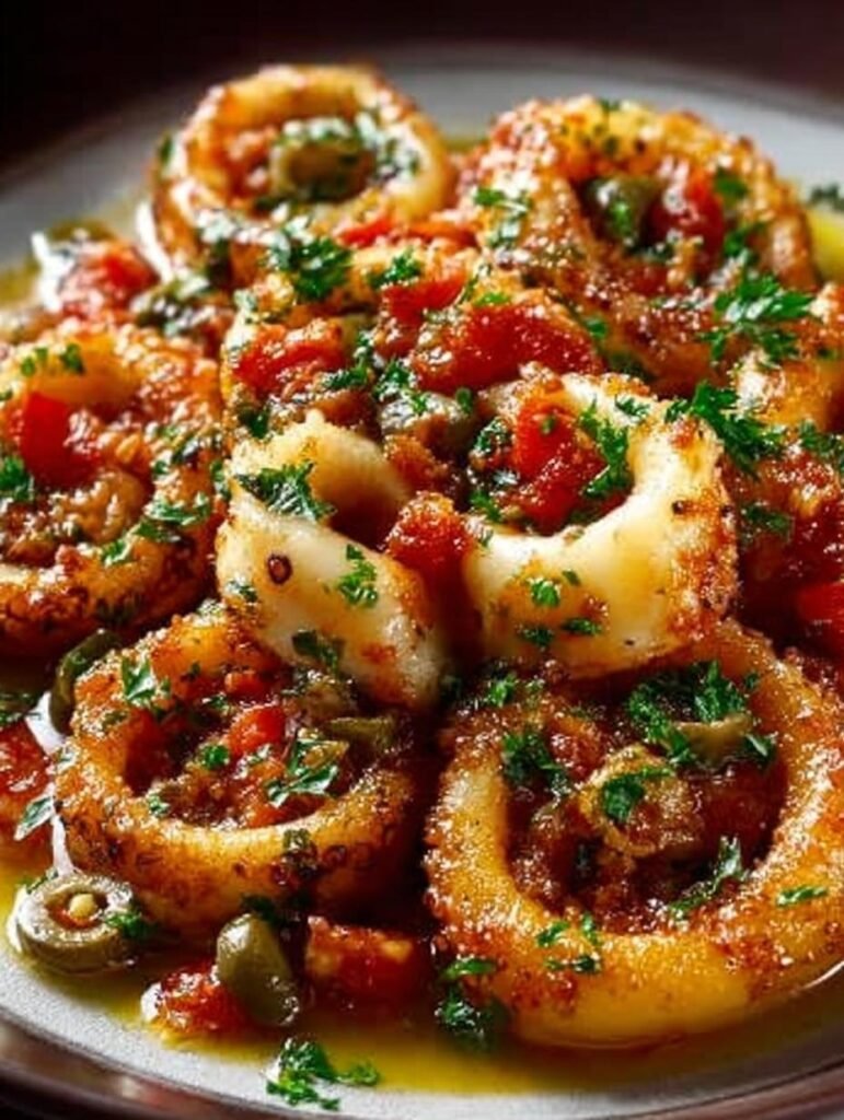 Calamari Puttanesca