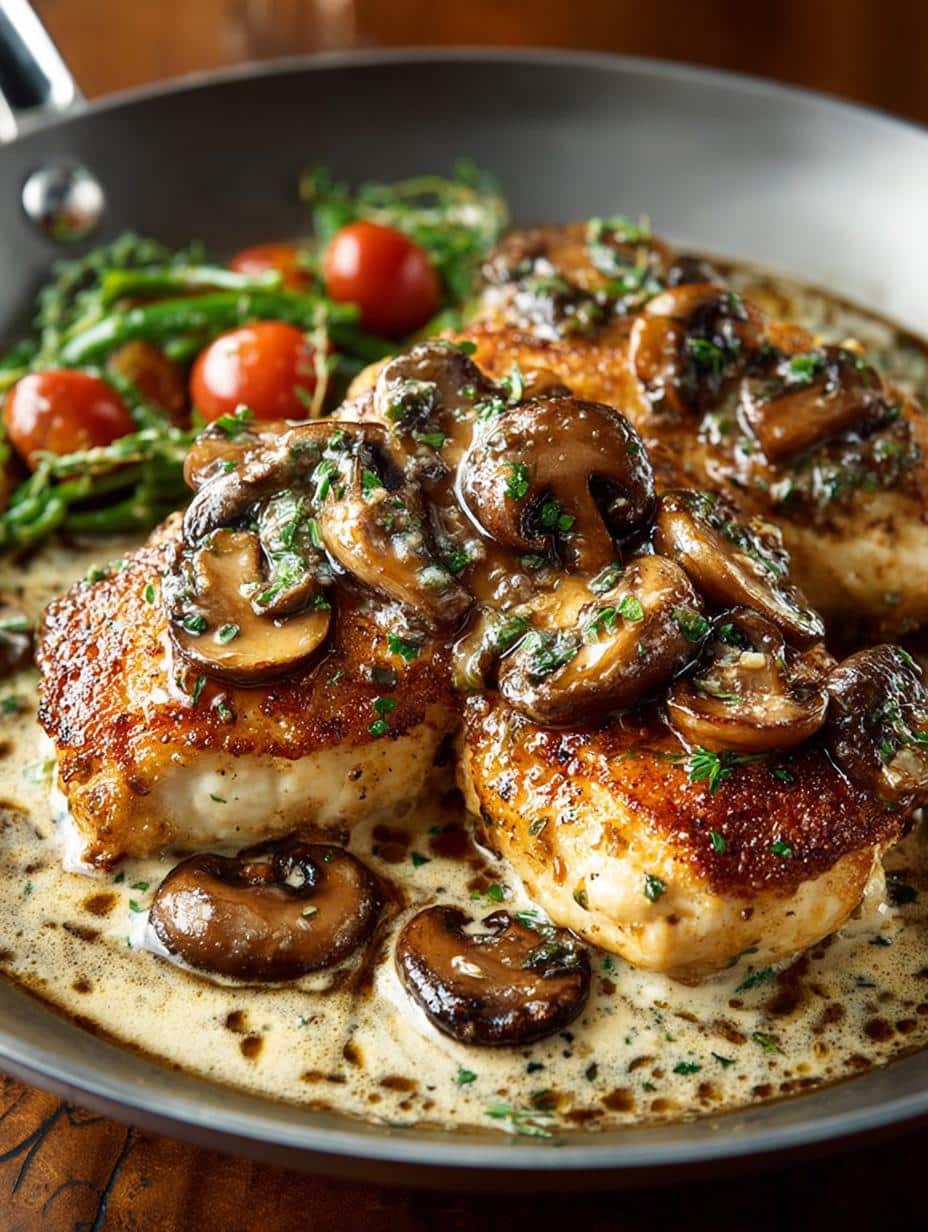 Easy Chicken Marsala: 5-Star Italian Delight for Dinner 1 Chicken Marsala