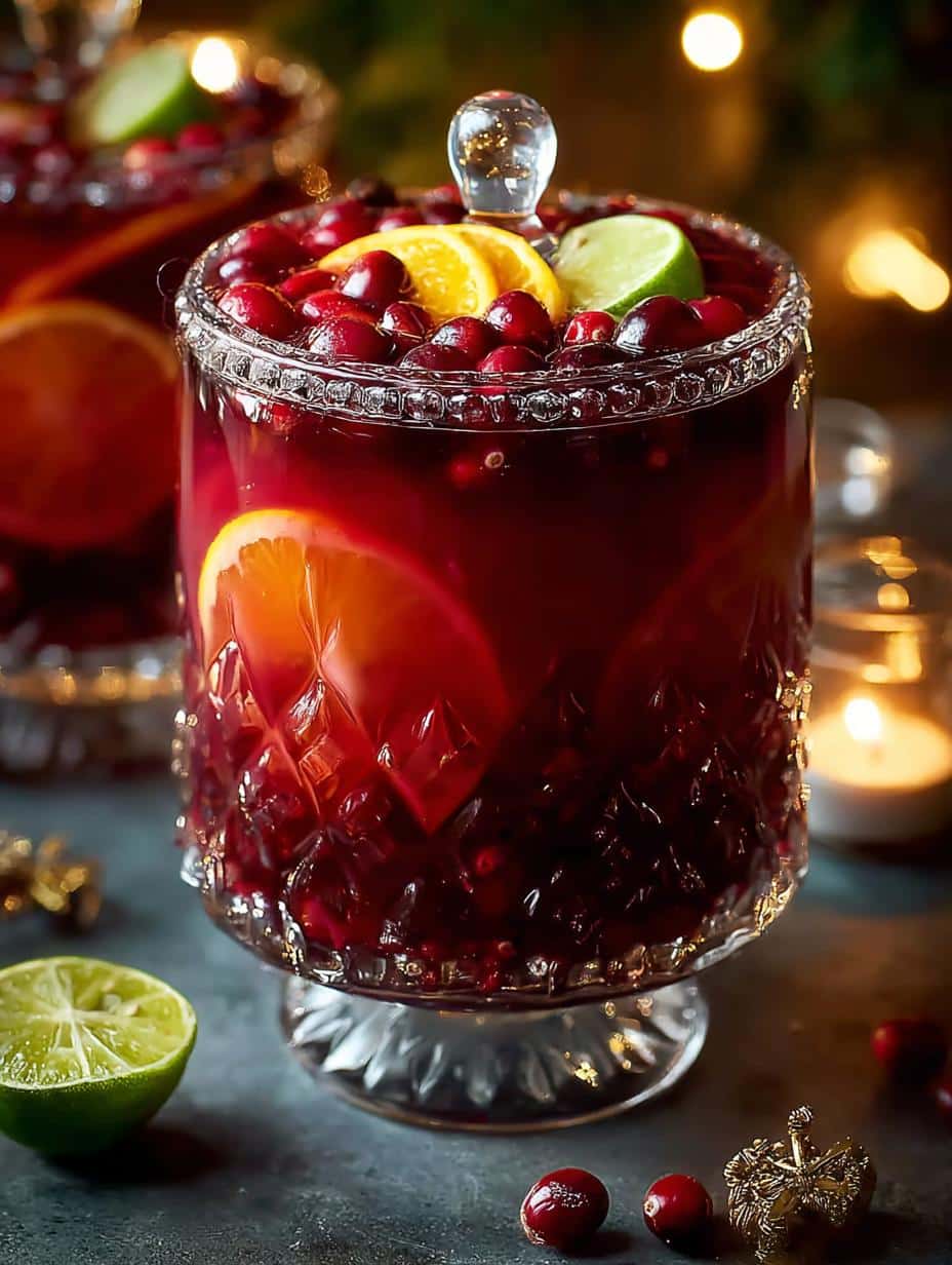 Sparkling Christmas Punch: A Festive Delight for All - Christmas Punch - additional detail