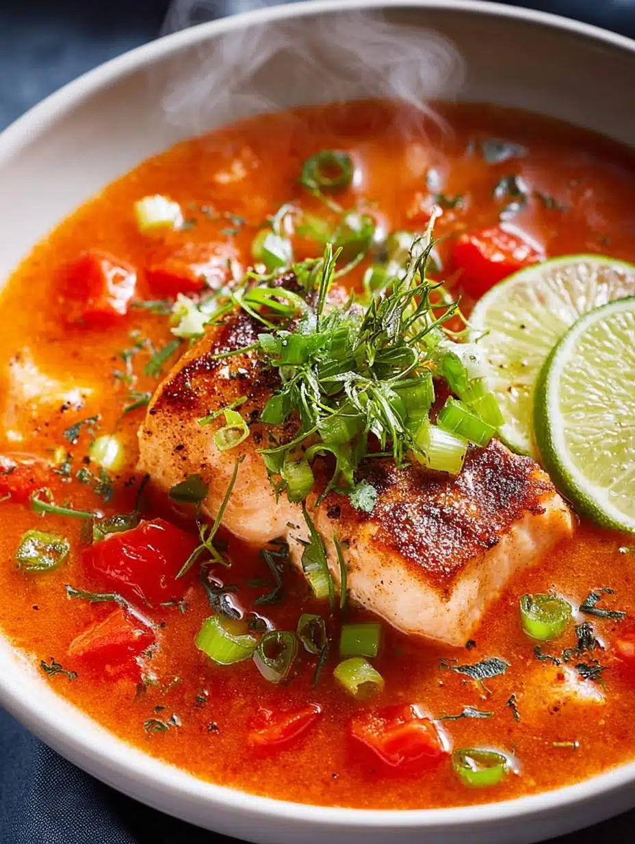 Cilantro Salmon Tomato Soup: 6 Flavorful Benefits - Cilantro Salmon Tomato Soup - main visual representation
