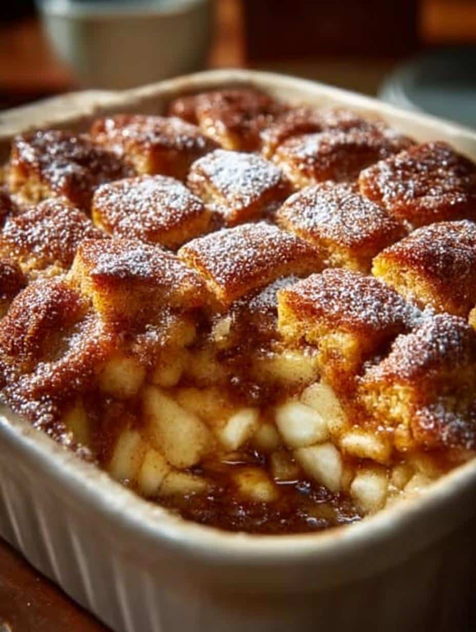 Delicious Cinnamon Apple Pudding Bake Recipe - Cinnamon Apple Pudding Bake - additional detail