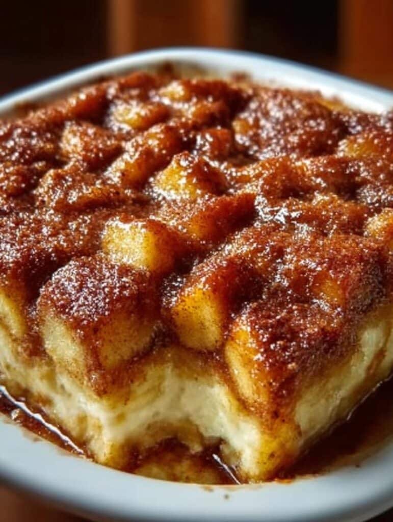Cinnamon Apple Pudding Bake