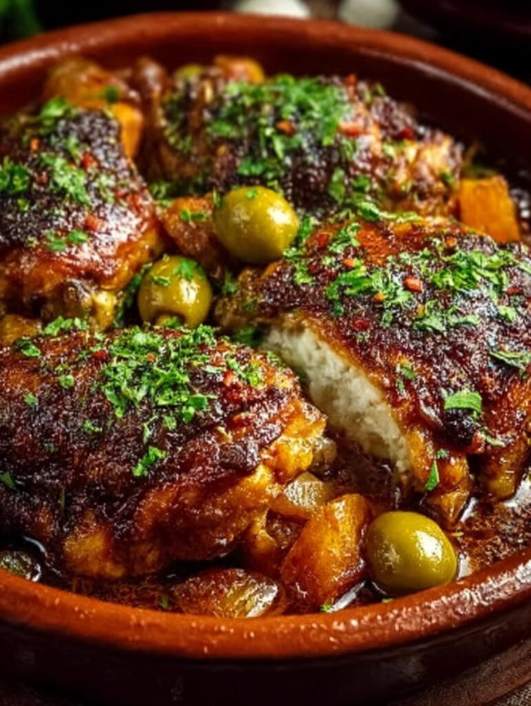 Comforting Moroccan Chicken One