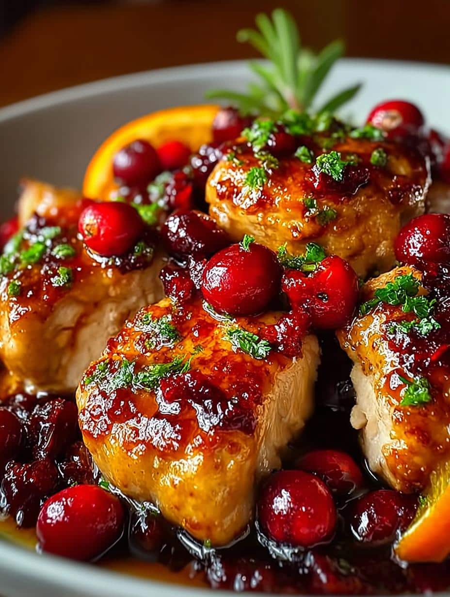 Cranberry Orange Chicken: A Sweet & Tangy Delight - Cranberry Orange Chicken - additional detail