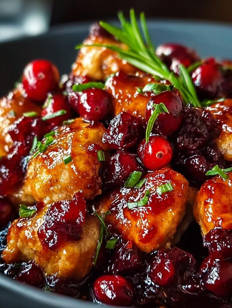Cranberry Orange Chicken