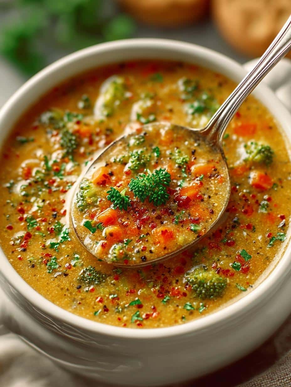 Creamy Broccoli Cheddar Soup: 7 Irresistible Secrets - Creamy Broccoli Cheddar Soup - additional detail