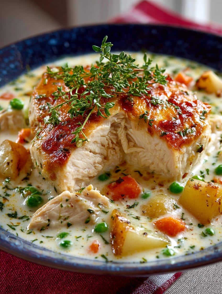 Creamy Slow Cooker Chicken: 5 Steps to Comfort Food Bliss - Creamy Slow Cooker Chicken - main visual representation