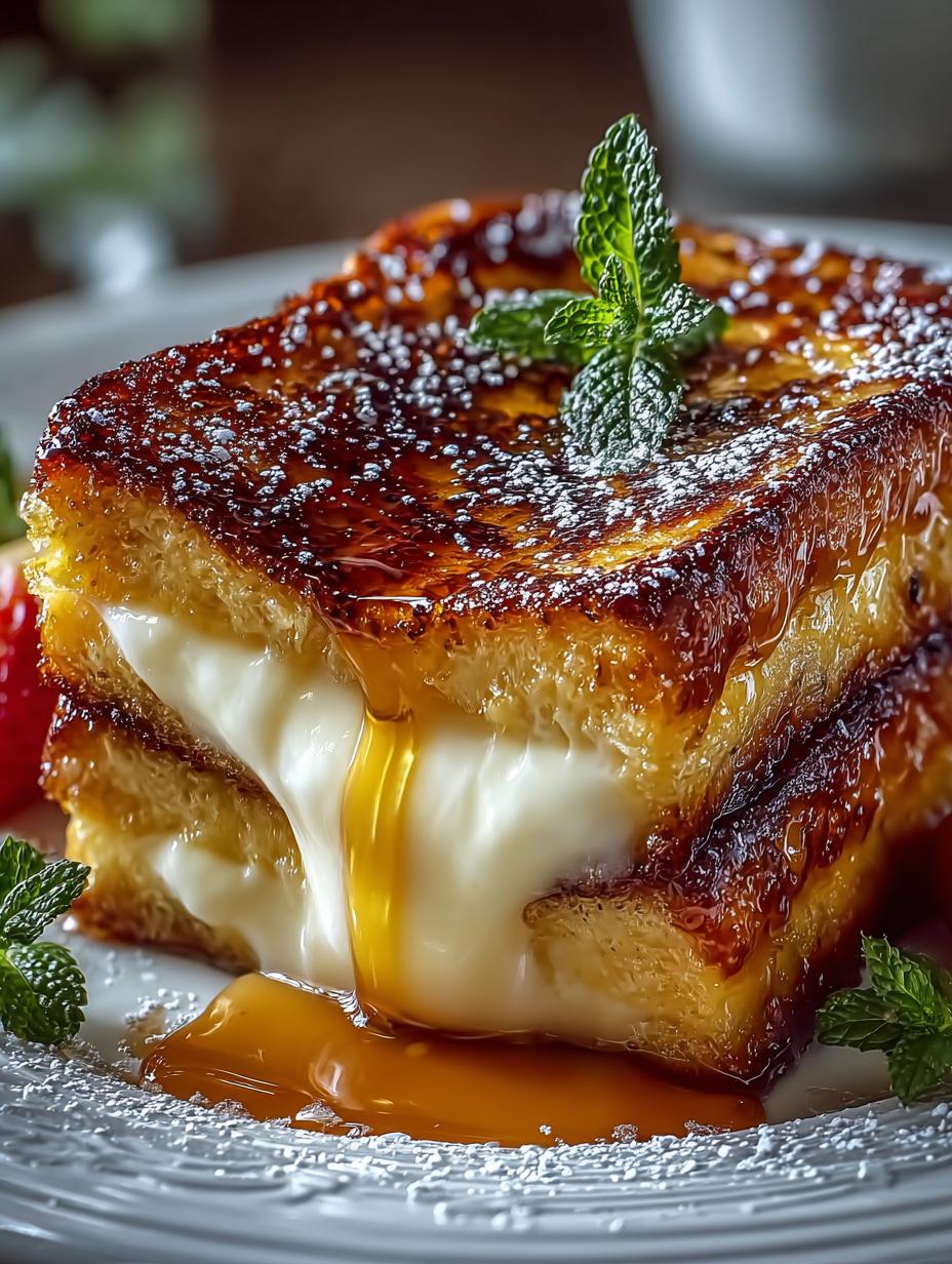 Decadent Creme Brulee French Toast for a Luxe Brunch - Creme Brulee French Toast - main visual representation