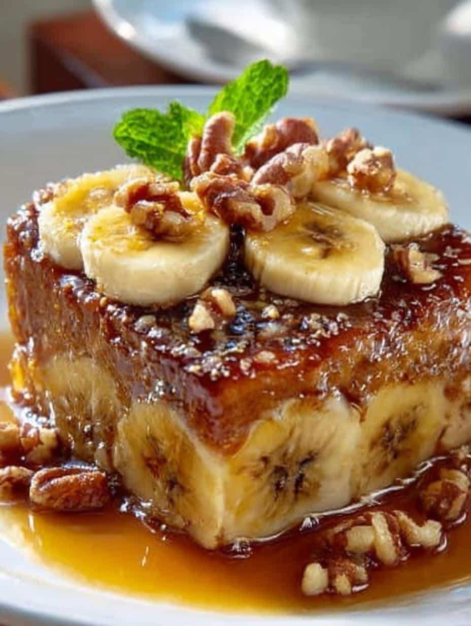 Decadent Banana Upside Down Cake: 7 Steps to Bliss 3 Decadent Banana Upside Down Cake: 7 Steps to Bliss - Decadent Banana Upside Down - additional detail
