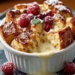 Decadent Eggnog Bread Pudding