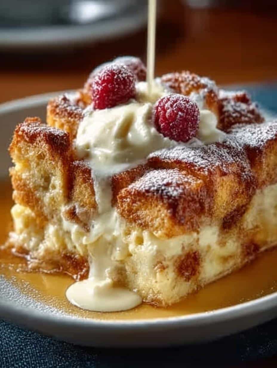 Decadent Eggnog Bread Pudding: 5-Ingredient Delight - Decadent Eggnog Bread Pudding - additional detail