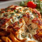 Dump Bake Chicken Parmesan