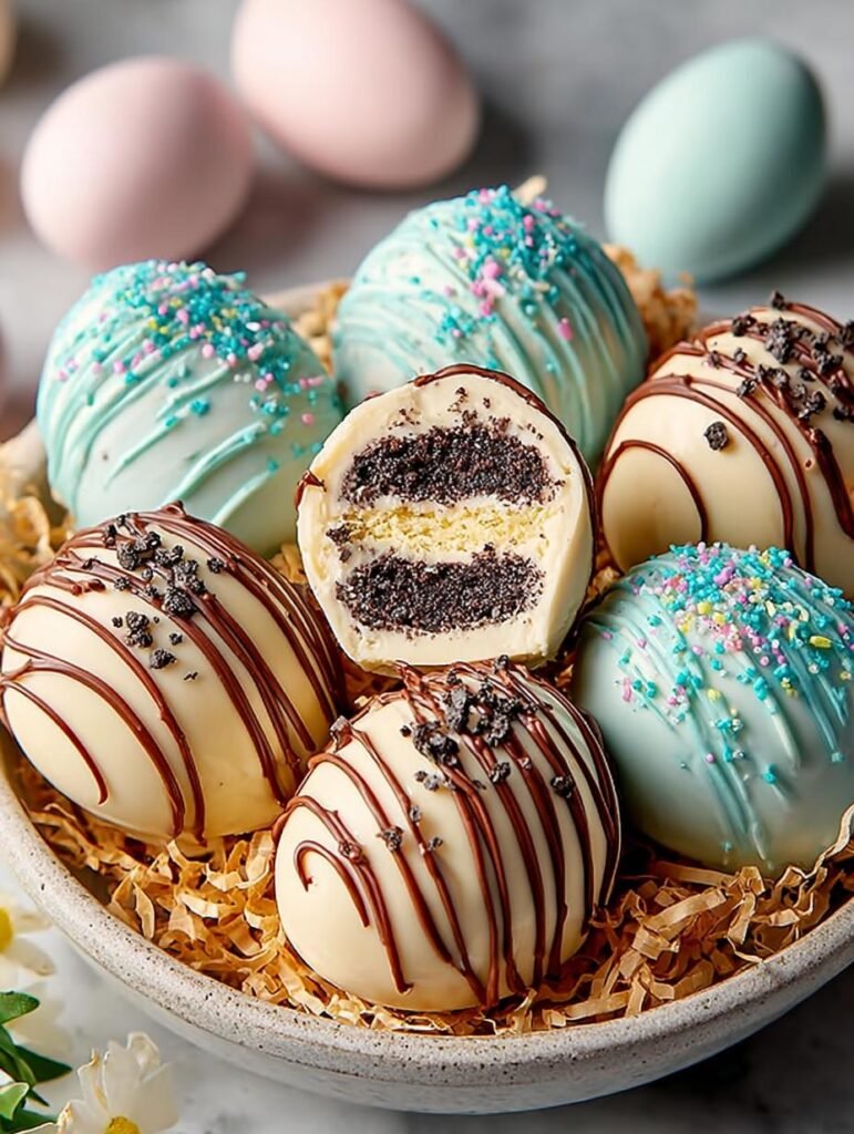 Easter Egg Oreo Truffles
