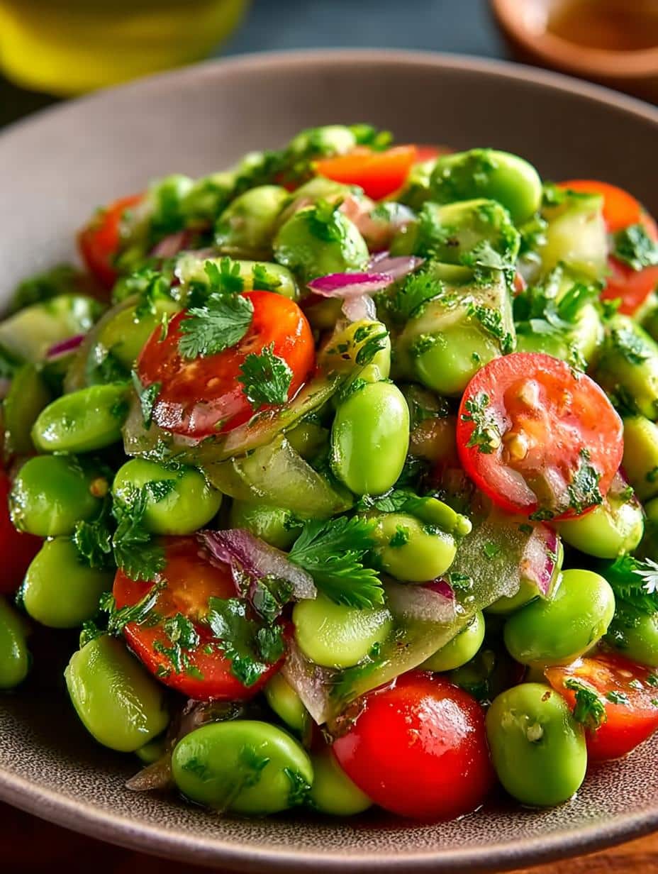 Edamame Salad with Cilantro