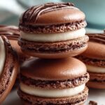 French Chocolate Macarons