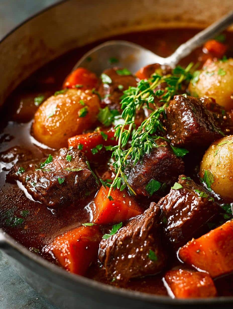 Hearty Guinness Beef Stew: 10 Essential Ingredients - Guinness Beef Stew - additional detail