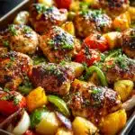 Hawaiian Chicken Sheet Pan