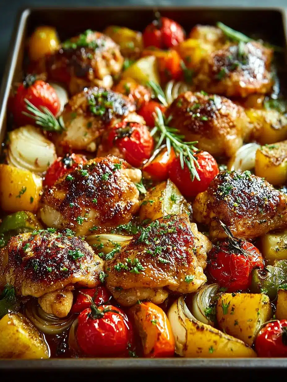 Hawaiian Chicken Sheet Pan: 5-Star Family Dinner - Hawaiian Chicken Sheet Pan - additional detail