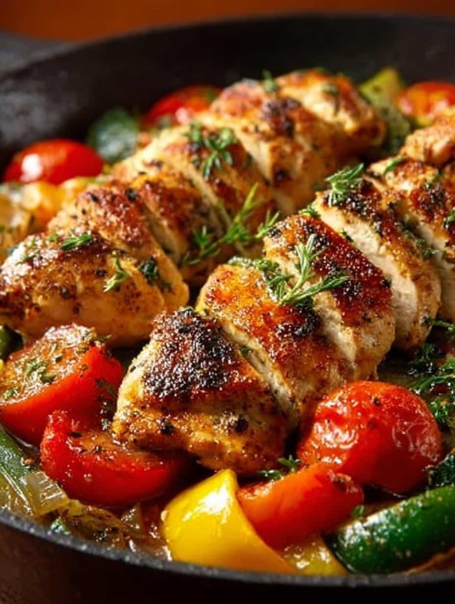 High Protein Chicken Skillet: 5 Easy Dinner Recipes - High Protein Chicken Skillet - main visual representation