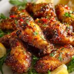 Honey Lemon Pepper Wings