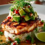 Honey Lime Chicken Avocado: A Delicious Rice Stack Recipe 4 Honey Lime Chicken Avocado