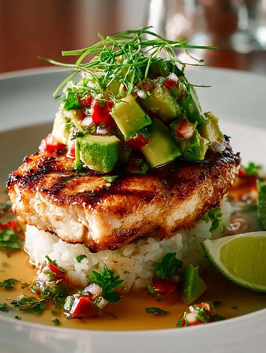 Honey Lime Chicken Avocado: A Delicious Rice Stack Recipe 1 Honey Lime Chicken Avocado