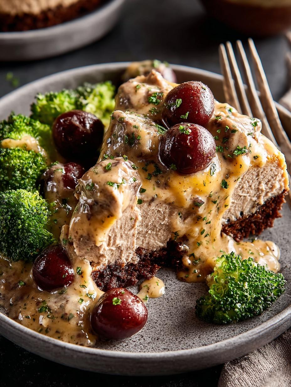 Indulgent Chocolate Cherry Cheesecake Delight 2 Indulgent Chocolate Cherry Cheesecake Delight - Indulgent Chocolate Cherry Cheesecake - main visual representation