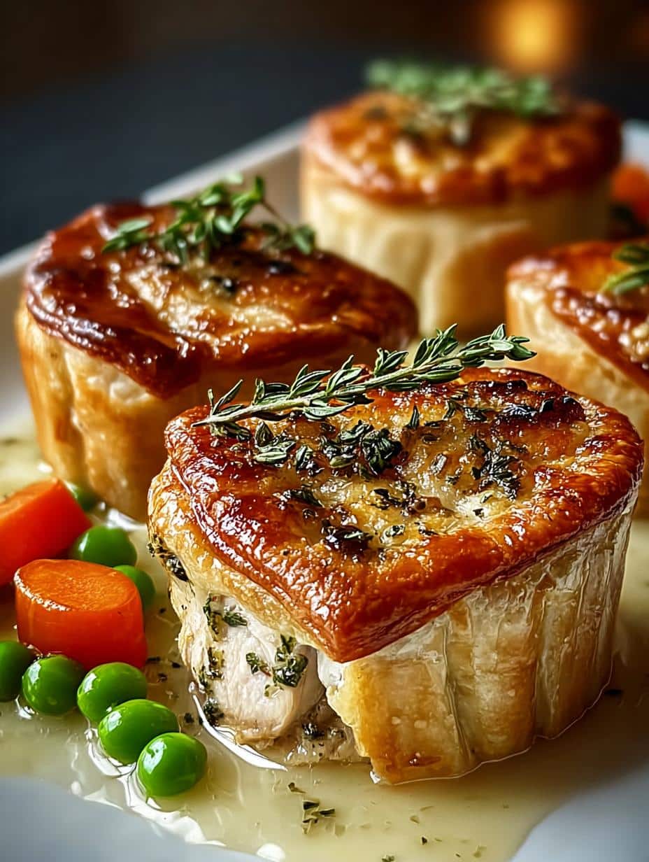 Irresistible Mini Chicken Pot Pies: 12 Cozy Comfort Bites 2 Irresistible Mini Chicken Pot Pies: 12 Cozy Comfort Bites - Irresistible Mini Chicken Pot - main visual representation
