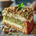 Italian Pistachio Crumb Cake